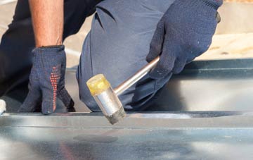 Skilling metal flat roofing repairs