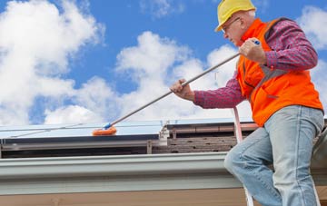 Skilling soft wash roof cleaning